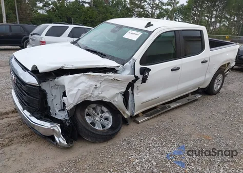 2025 GMC Sierra 1500 2Wd Short Box Pro из США, поврежденный, VIN 1GTPHAED6SZ101390